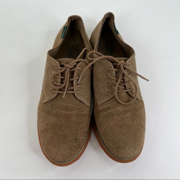 Eastland Bucksport Brown Leather Suede Lace-up Buck Oxford Shoes SIZE 10 - Picture 7 of 13